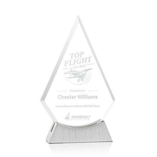 Awards and Trophies - Crystal Awards - Wroxton Diamond Crystal Award