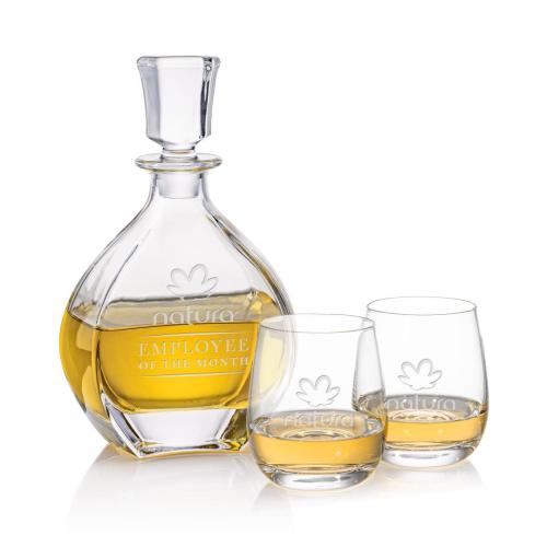 Corporate Gifts - Barware - Gift Sets - Oakville Decanter & Salem OTR Set