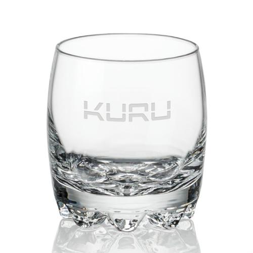 Corporate Gifts - Barware - On the Rocks Glasses - Haddington OTR - Deep Etch