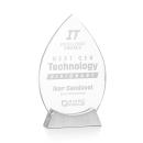 Newham Tear Drop Crystal Award
