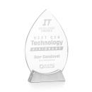 Newham Tear Drop Crystal Award