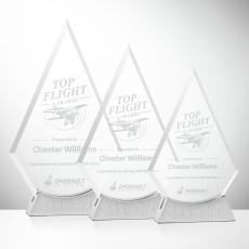 Wroxton Diamond Crystal Award - Metal Awards