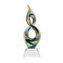 Cosenzo Clear on Sheffield Base Unique Glass Award