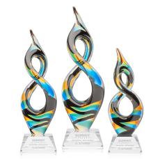 Cosenzo Clear on Sheffield Base Unique Glass Award - Crystal Awards