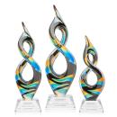 Cosenzo Clear on Sheffield Base Unique Glass Award