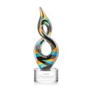 Cosenzo Clear on Marvel Base Unique Glass Award