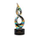Cosenzo Black on Marvel Base Unique Glass Award