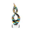 Cosenzo Clear on Stanrich Base Unique Glass Award