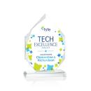 Weston Full Color Peaks Crystal Award