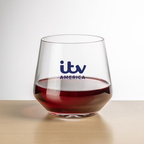 Corporate Gifts - Barware - Wine Glasses - Sturgis Stemless Wine - Imprinted
