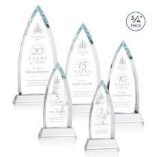 Shildon Starfire on Newhaven Peaks Crystal Award - Awards and Trophies