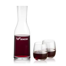 Caldmore Carafe & Crestview Stemless Wine - Gift Sets