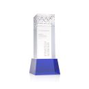 Velson Blue on Base Towers Crystal Award