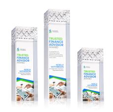 Velson Full Color Towers Crystal Award - Awards and Trophies