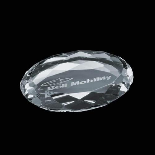 Corporate Gifts - Desk Accessories - Paperweights - Amherst Paperweight - Oval