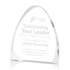 Georgia Peak Peaks Crystal Award - Awards and Gifts