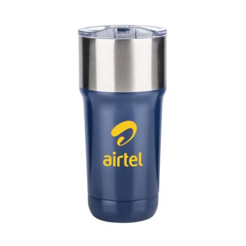 Promotional Products - Drinkware - Tumblers - Hallein Double Wall Ceramic Lined Tumbler - 20oz