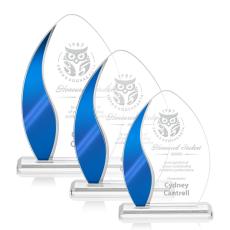 Employee Gifts - Sherborne Blue Peaks Crystal Award