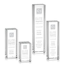 Robson Towers Crystal Award - Awards and Trophies