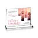 Emperor Full Color Starfire (Horiz) Rectangle Crystal Award