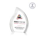 Tidworth Full Color  Clear Flame Acrylic Award