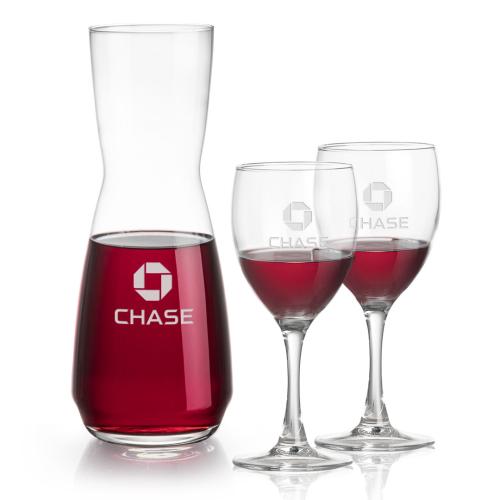 Corporate Gifts - Barware - Gift Sets - Mason Carafe & Carberry Wine Set