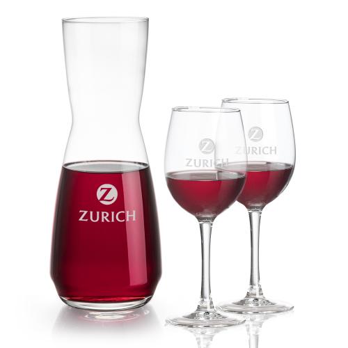 Corporate Gifts - Barware - Gift Sets - Mason Carafe & Connoisseur Wine Set