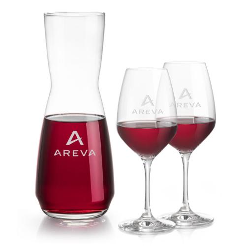 Corporate Gifts - Barware - Gift Sets - Mason Carafe & Santiago Wine Set