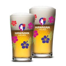 Caldecott Beer Glass - Full Color - Barware