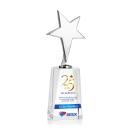 Tuscany Chrome Full Color Clear on Cairns Base Star Metal Award