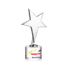 Tuscany Chrome Full Color Clear on Marvel Base Star Metal Award - Star Awards