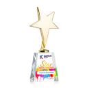 Tuscany Gold Full Color Clear on Celestina Base Star Metal Award