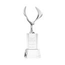 Maverick Eagle Clear on Belcroft Base Animals Crystal Award