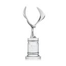 Maverick Eagle Clear on Colverstone Base Animals Crystal Award