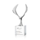 Maverick Eagle Clear on Granby Base Animals Crystal Award