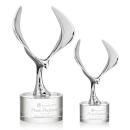 Maverick Eagle Clear on Marvel Base Animals Crystal Award