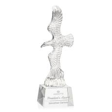 Staffordshire Eagle on Robson Base  - Clear - Awards and Trophies