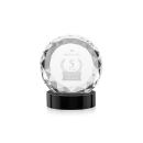 Seville Black on Alberton Base Circle Crystal Award