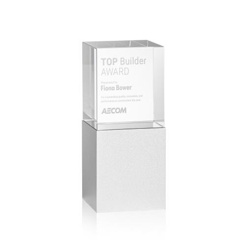 Awards and Trophies - Crystal Awards - Glencoe Towers Crystal Award