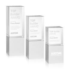 Glencoe Towers Crystal Award - Metal Awards