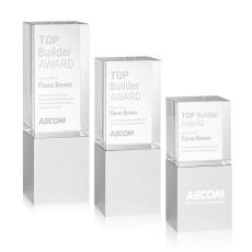 Glencoe Towers Crystal Award - Metal Awards