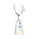 Maverick Eagle Full Color Clear on Novita Base Animals Crystal Award
