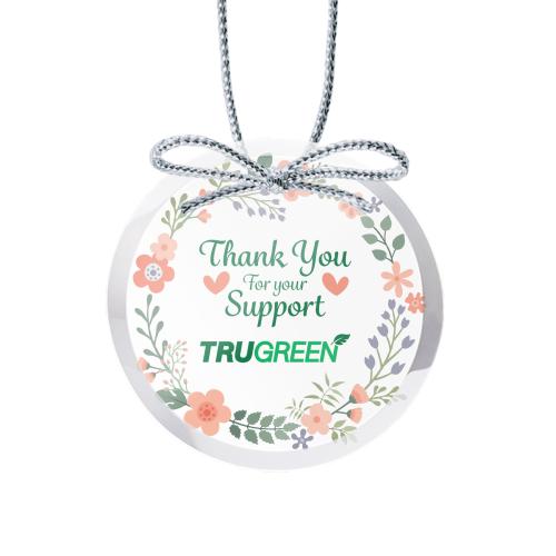 Corporate Gifts - Ornaments - Starfire Ornament - Round Full Color