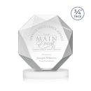 Bradford White on Alberton Base Polygon Crystal Award