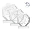 Bradford White on Alberton Base Polygon Crystal Award