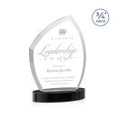 Daltry Black on Alberton Base Unique Crystal Award