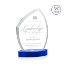 Daltry Blue on Alberton Base Unique Crystal Award