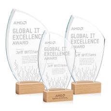 Clarence Peaks Crystal Award - Crystal Awards