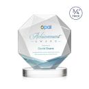 Bradford Full Color Starfire on Alberton Base Polygon Crystal Award