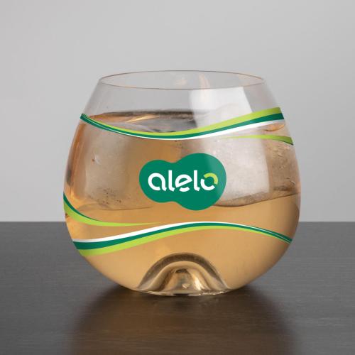 Corporate Gifts - Barware - On the Rocks Glasses - Boston DOF - 15oz - Full Color